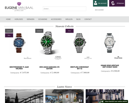 Eugene van top baal horloges