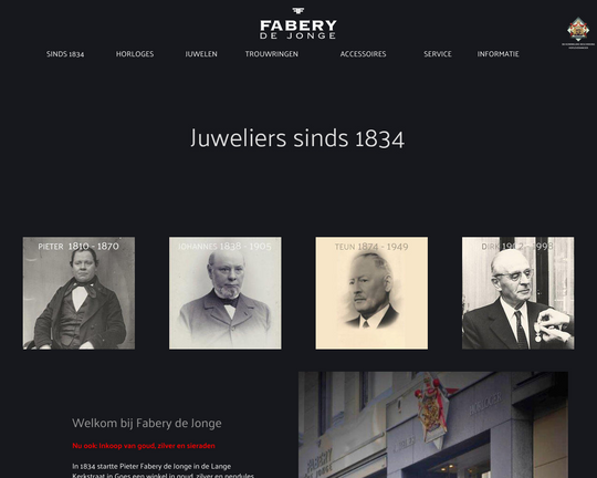 Fabery de Jonge Juweliers Logo