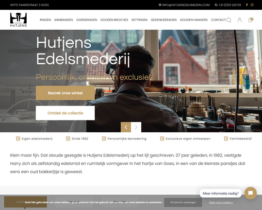 Harry Hutjens edelsmederij en juwelier Logo