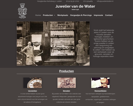 Juwelier van de water Logo