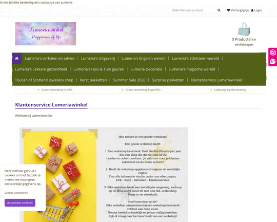 Lumeria Winkel Logo